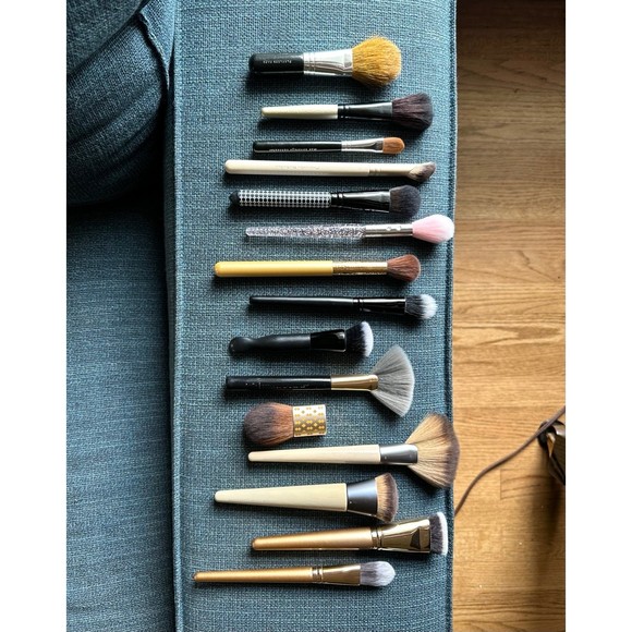 Luxie Eco Tools MOTD Face Makeup Brushes Contour Highlight Concealer 15 pc Set - Picture 2 of 12